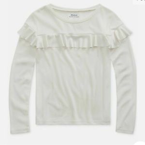 Polo Ralph Lauren Little Girls Ruffled Top
